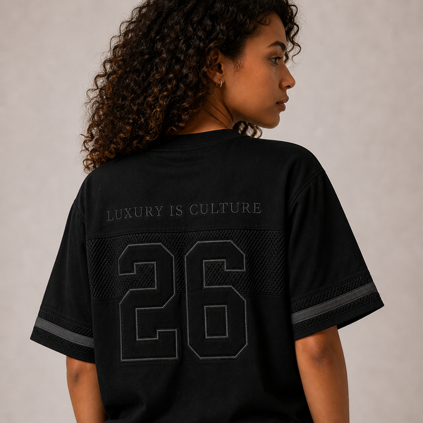 Jersey T-Shirt- Black