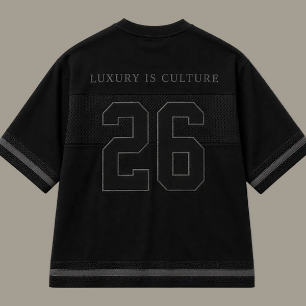 Jersey T-Shirt- Black